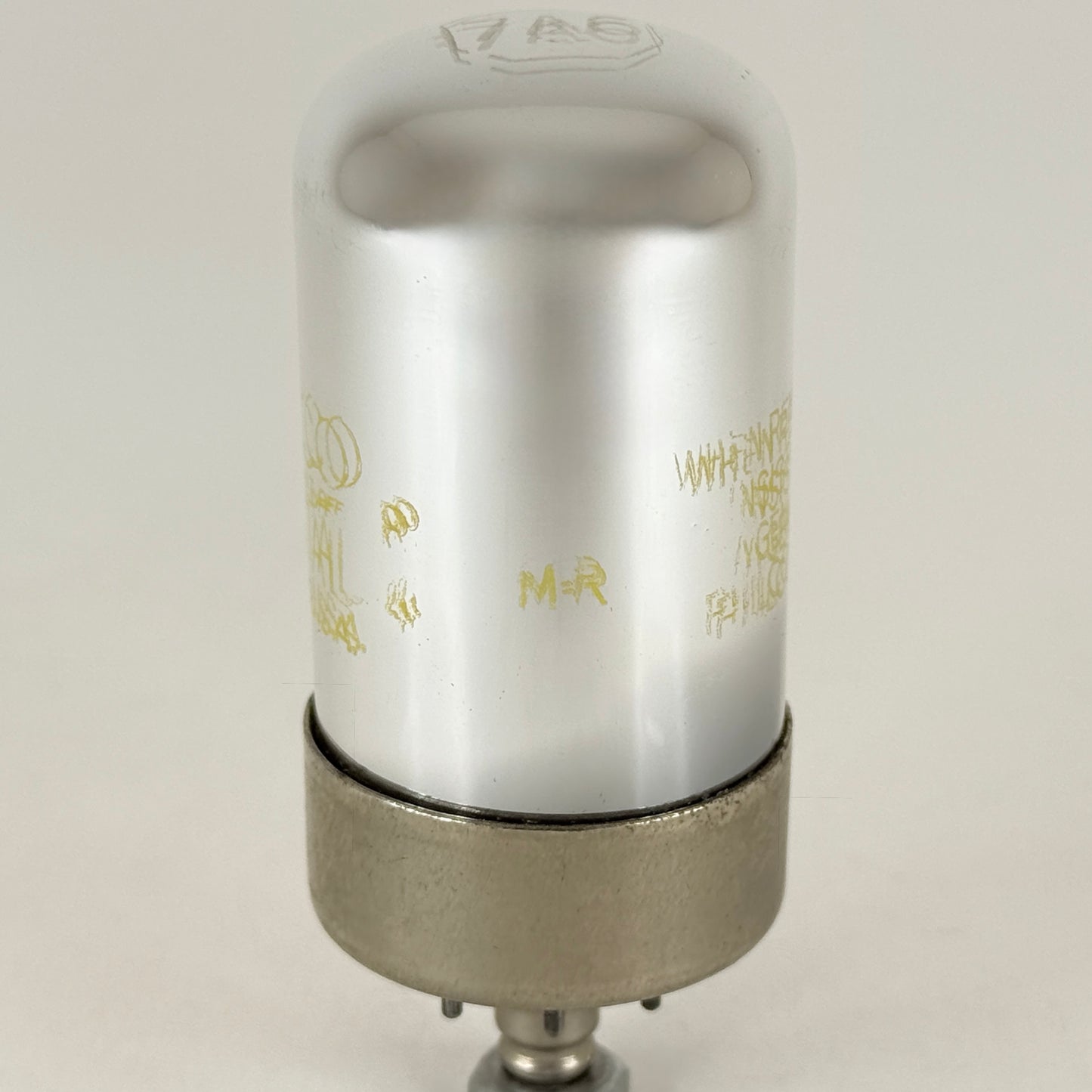 (1) Tested Balanced 1944 Philco 7A6 Tube Code P4 Loctal Double Diode Loktal Tube