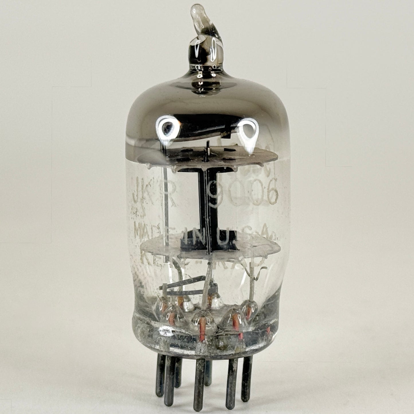 (1) Tested Ken Rad JKR 9006 Tube Date Code Z4 Mil Spec Single Diode Vacuum Tube