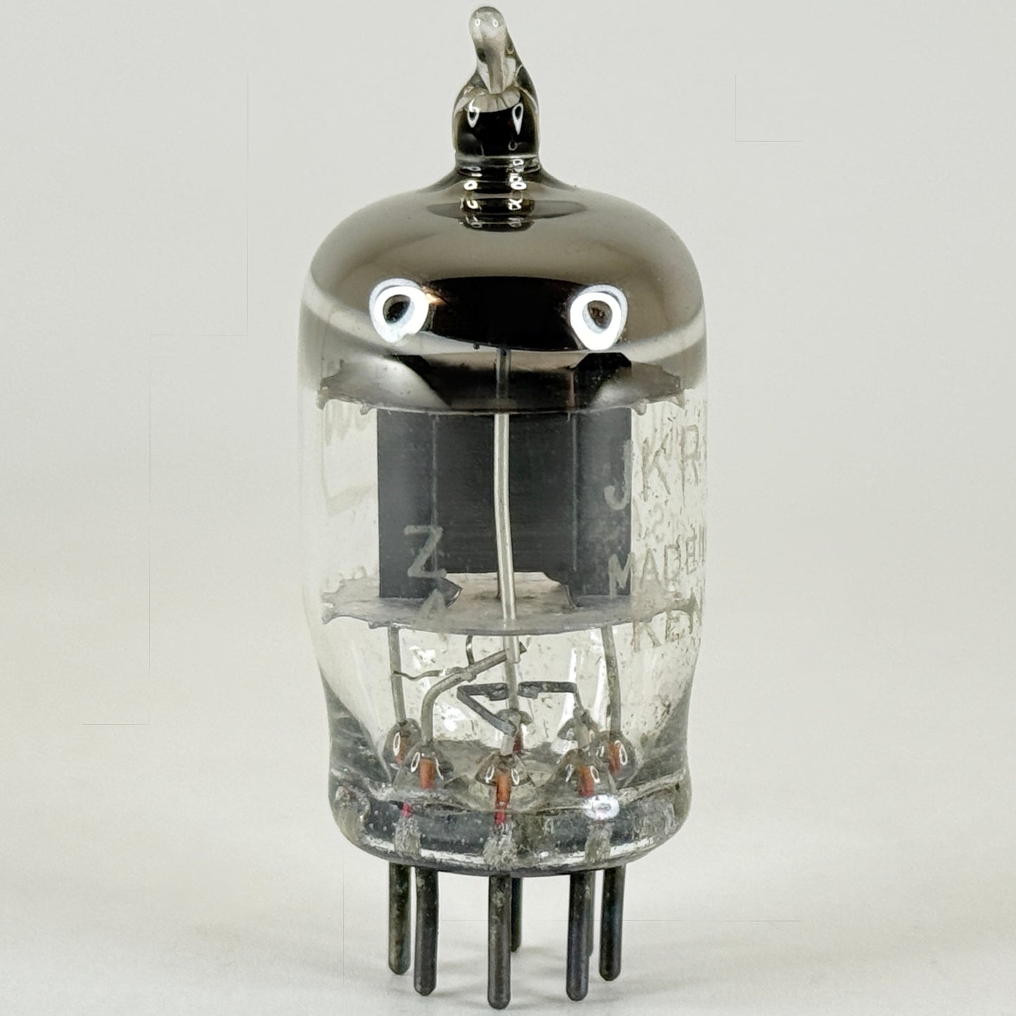 (1) Tested Ken Rad JKR 9006 Tube Date Code Z4 Mil Spec Single Diode Vacuum Tube