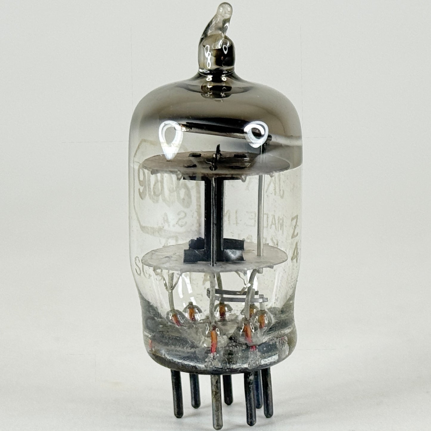 (1) Tested Ken Rad JKR 9006 Tube Date Code Z4 Mil Spec Single Diode Vacuum Tube