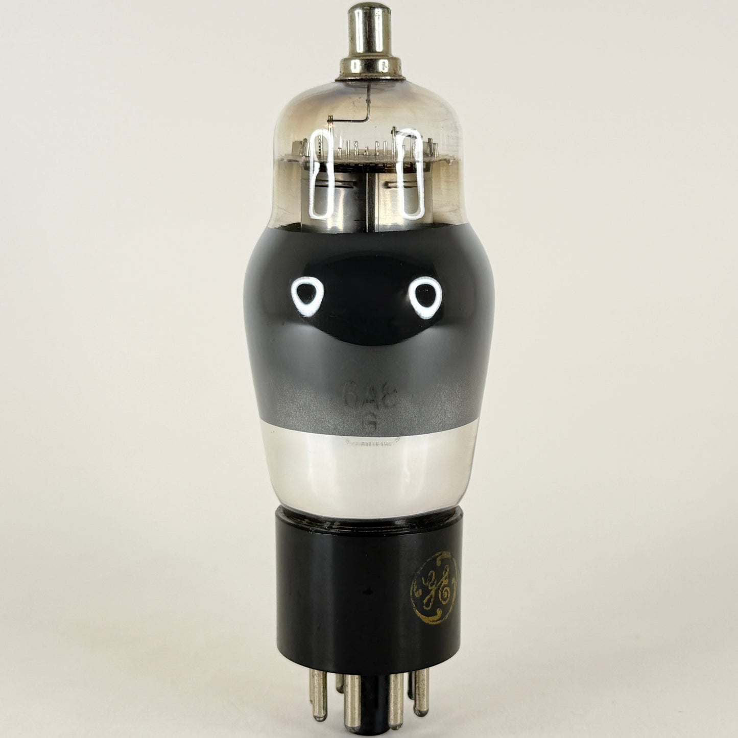 (1) Tested GE 6A8G Tube Pentagrid Converter General Electric 6A8 G Vacuum Tube