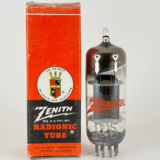 (1) Tested Zenith 11CY7 Tube with Box Date Code 58-22 Double Triode Vacuum Tube