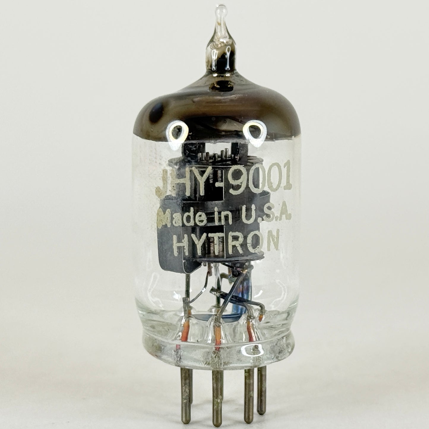 (1) Tested Very Strong Hytron JHY 9001 Tube Military Spec Pentode Vacuum Tube