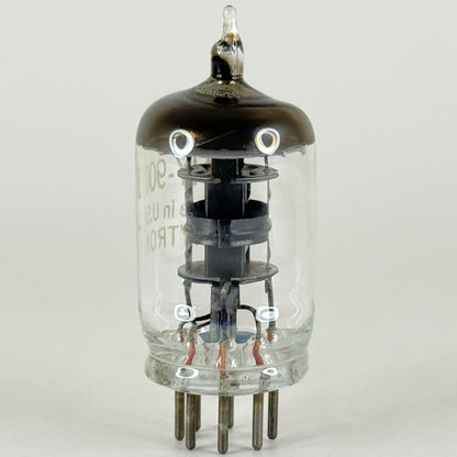 (1) Tested Very Strong Hytron JHY 9001 Tube Military Spec Pentode Vacuum Tube