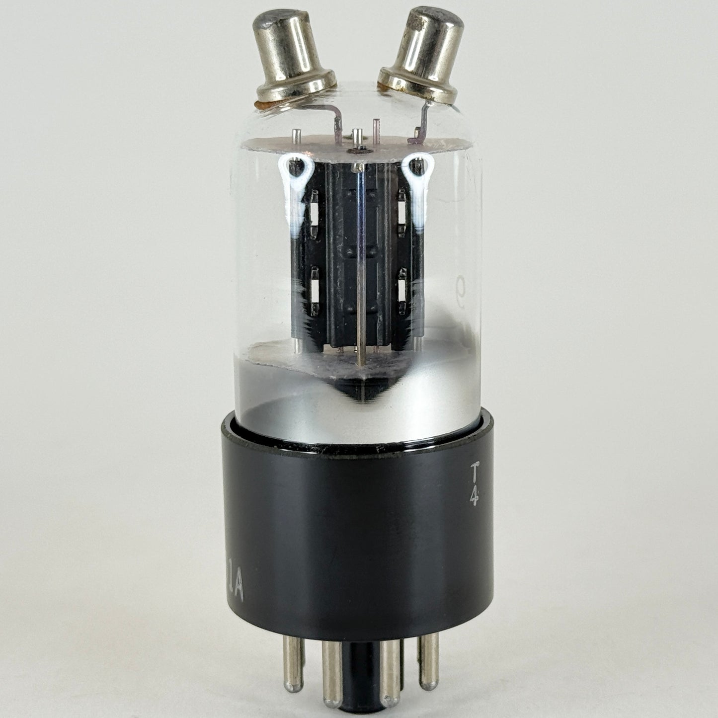 (1) Tested 1944 Ken Rad JAN 7193 Tube Date Code T4 Mil Spec Black Plate Triode