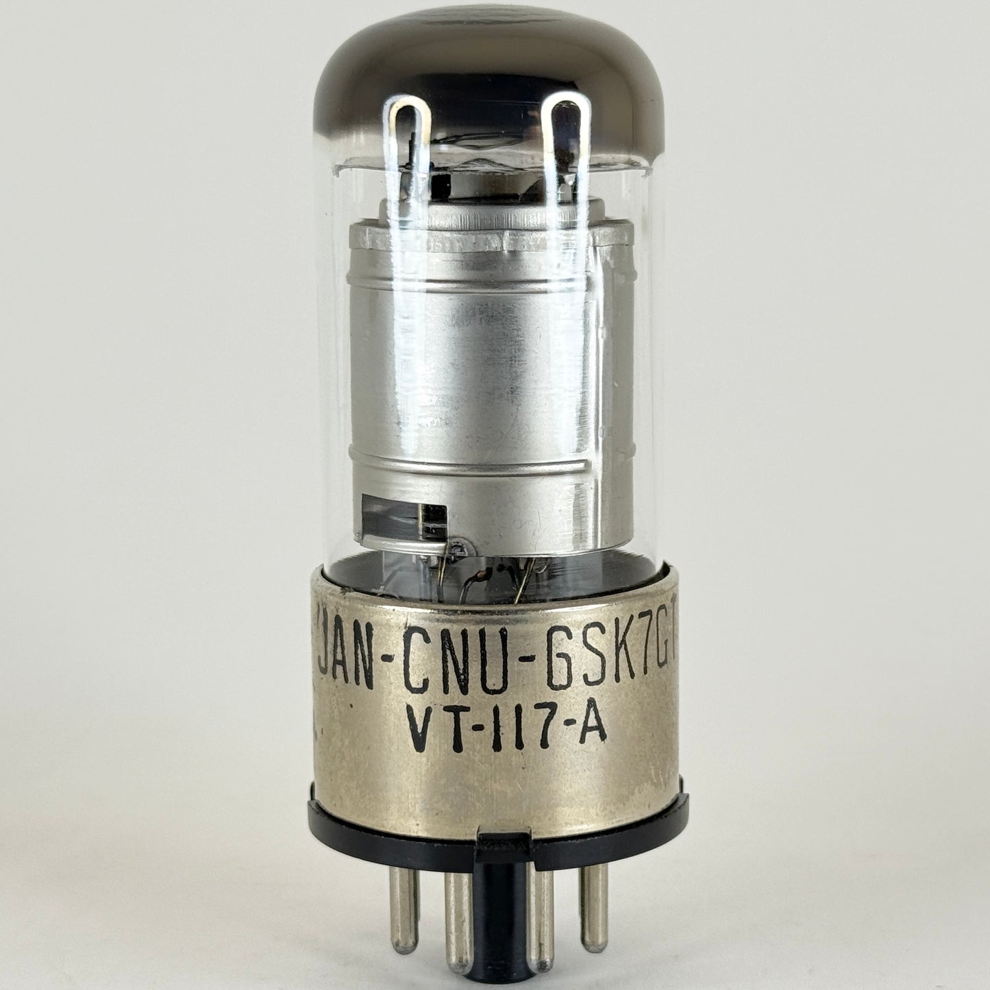 (1) Tested National Union JAN CNU 6SK7GT/G Tube VT-117-A Code HN 6SK7 Pentode