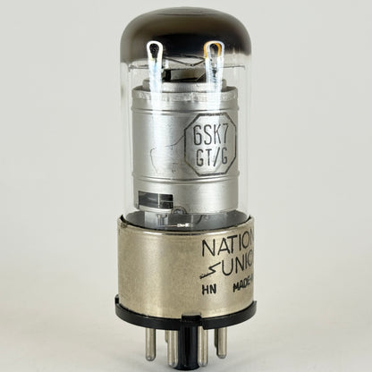 (1) Tested National Union JAN CNU 6SK7GT/G Tube VT-117-A Code HN 6SK7 Pentode