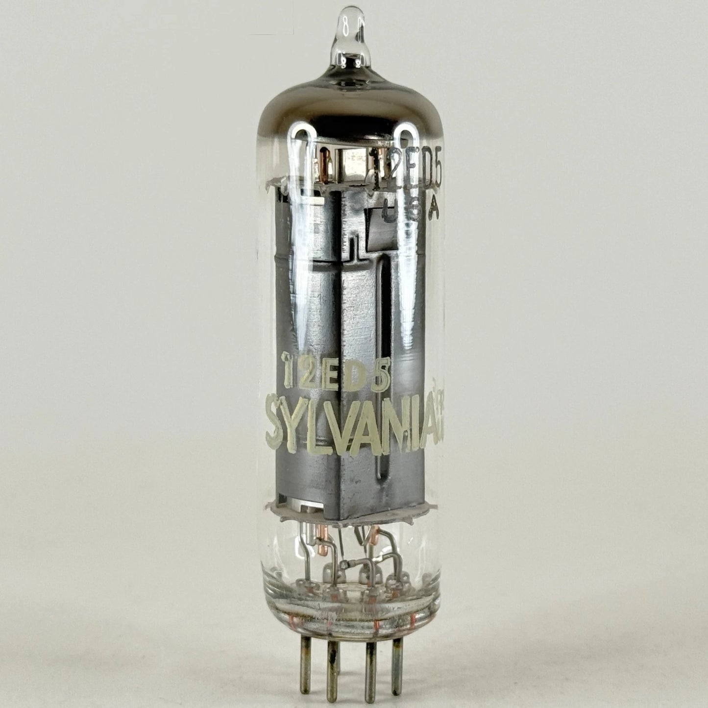 (1) Tested Sylvania Export 12ED5 Tube with Box Date Code RAE Beam Power Tube (f)