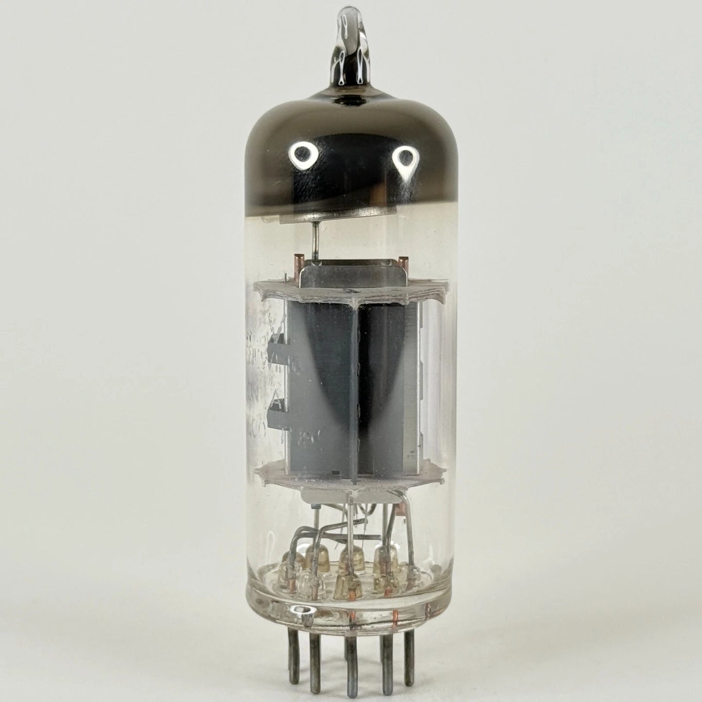 (1) Tested Philco 12GN7 Tube Japan Cool Chassis Gray Plate Halo Getter Pentode