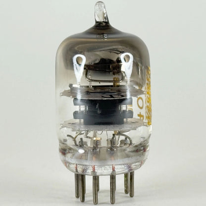 (1) Tested 1958 Western Electric 404A Tube Black Plates Square Getter Code 5852
