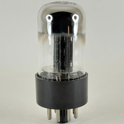 Tested Balanced Sylvania 6SN7GTB Tube Black Plates Chrome Dome Code BC 6SN7GT