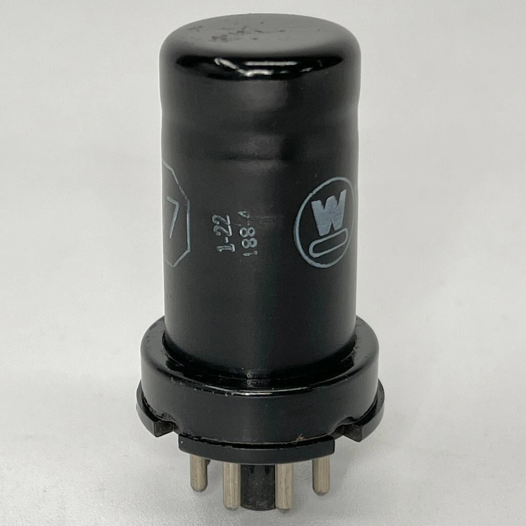 (1) Tested Westinghouse 6AC7 Tube Date Code 1-22 6AC7 Sharp Cut Off Pentode Tube