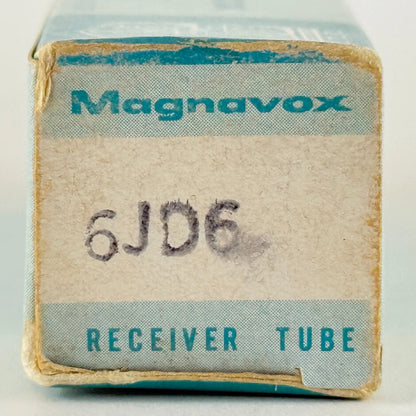 (1) Tested Magnavox 6JD6 Tube with Box Made in Japan Date Code 448 Pentode