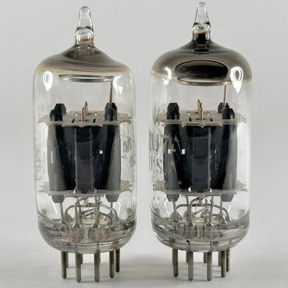 Tested Matched & Balanced Pair GE 12AU7A/ECC82 Tubes Codes HH 12AU7 A Tubes