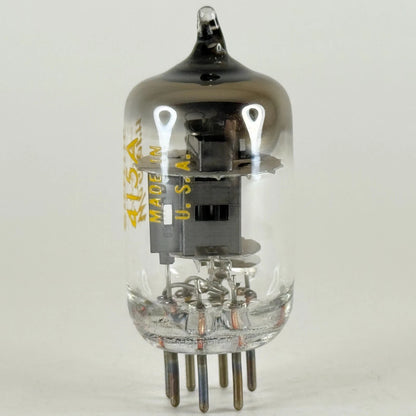 (1) Tested Western Electric 415A Tube Black Plate Square Getter 415 A Pentode