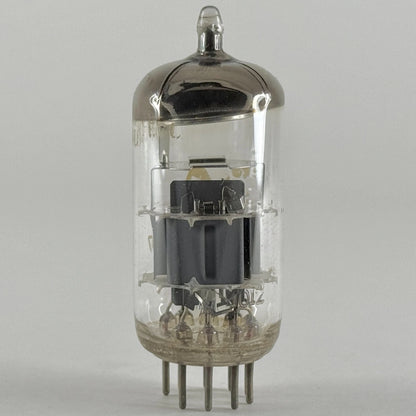(1) Tested Amperex 6DJ8/ECC88 Tube Bugle Boy Date Code 107 Twin Triode Tube