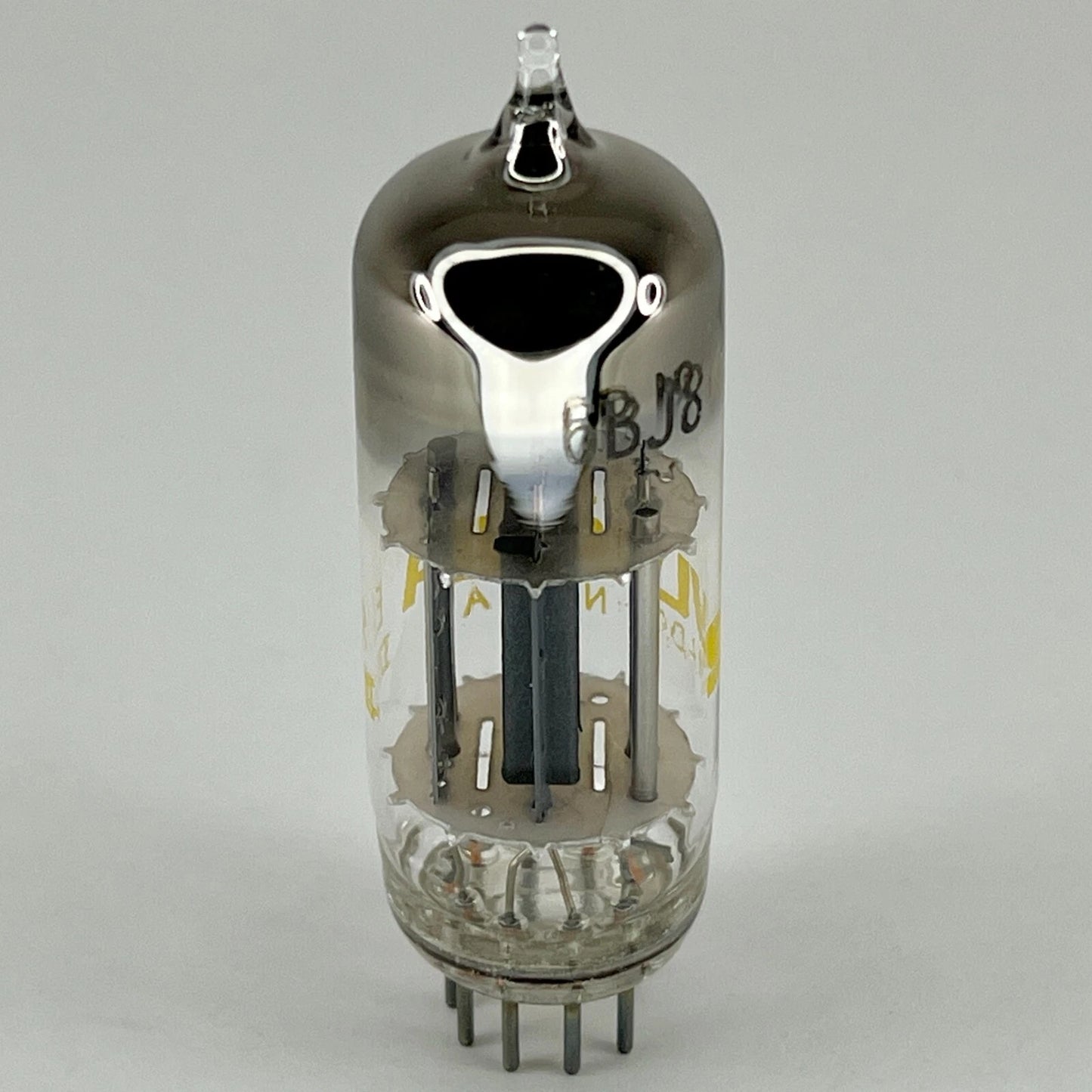 (1) Tested Sylvania 6BJ8 Tube with Box Date Code ER DHL Twin Diode Triode