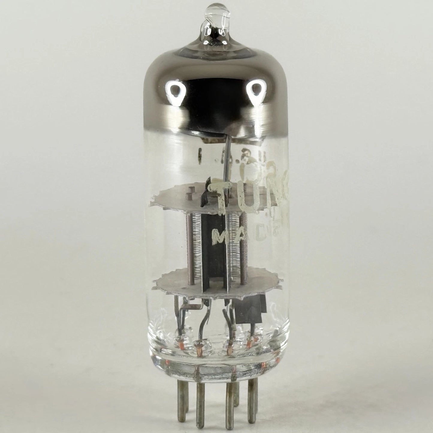 (1) Tested Tung Sol 6J6A Tube with Box 6J6 A Medium Mu Twin Triode Vacuum Tube