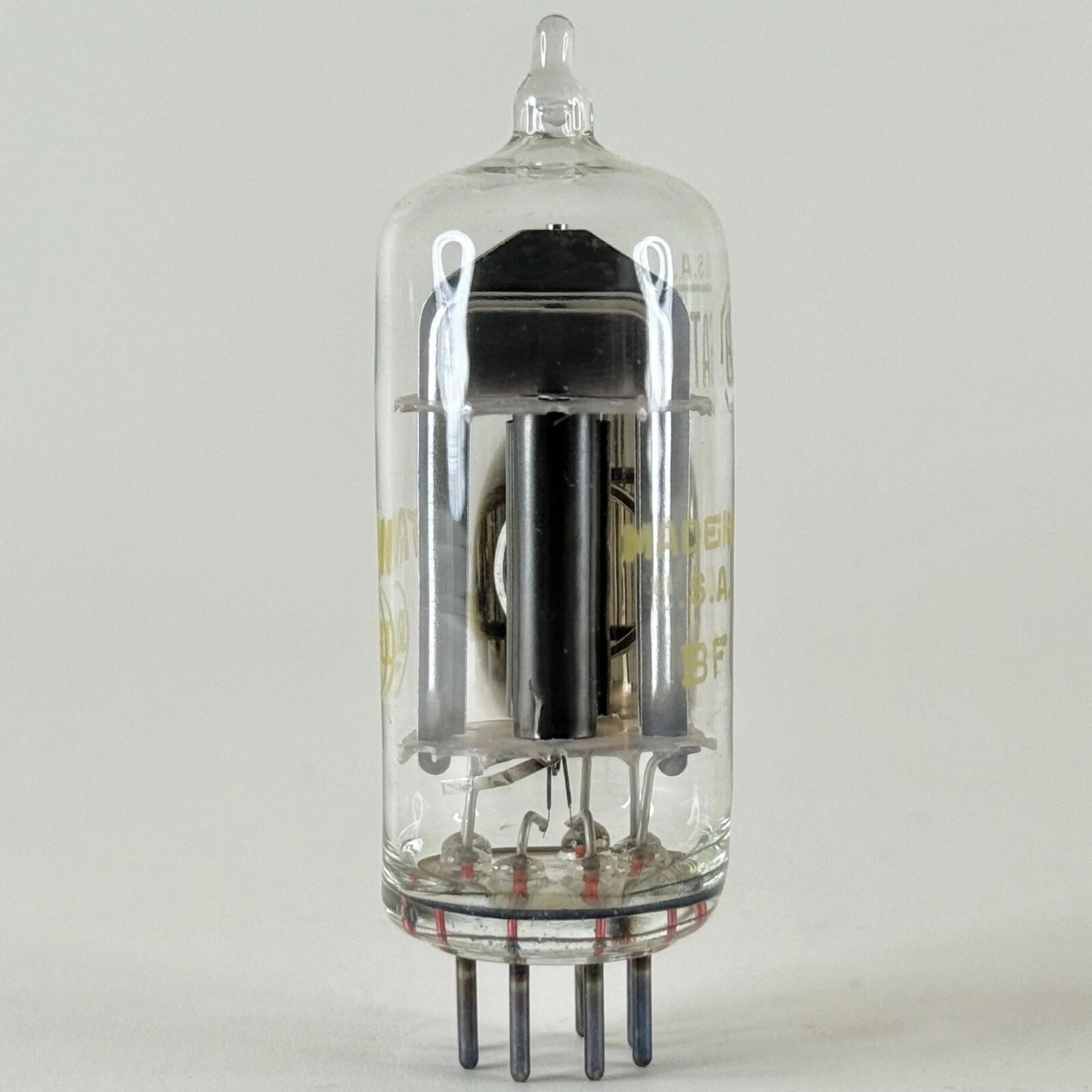 (1) Tested RCA 6AT6 Tube with Box Date Code BF Twin Diode High Mu Triode Tube