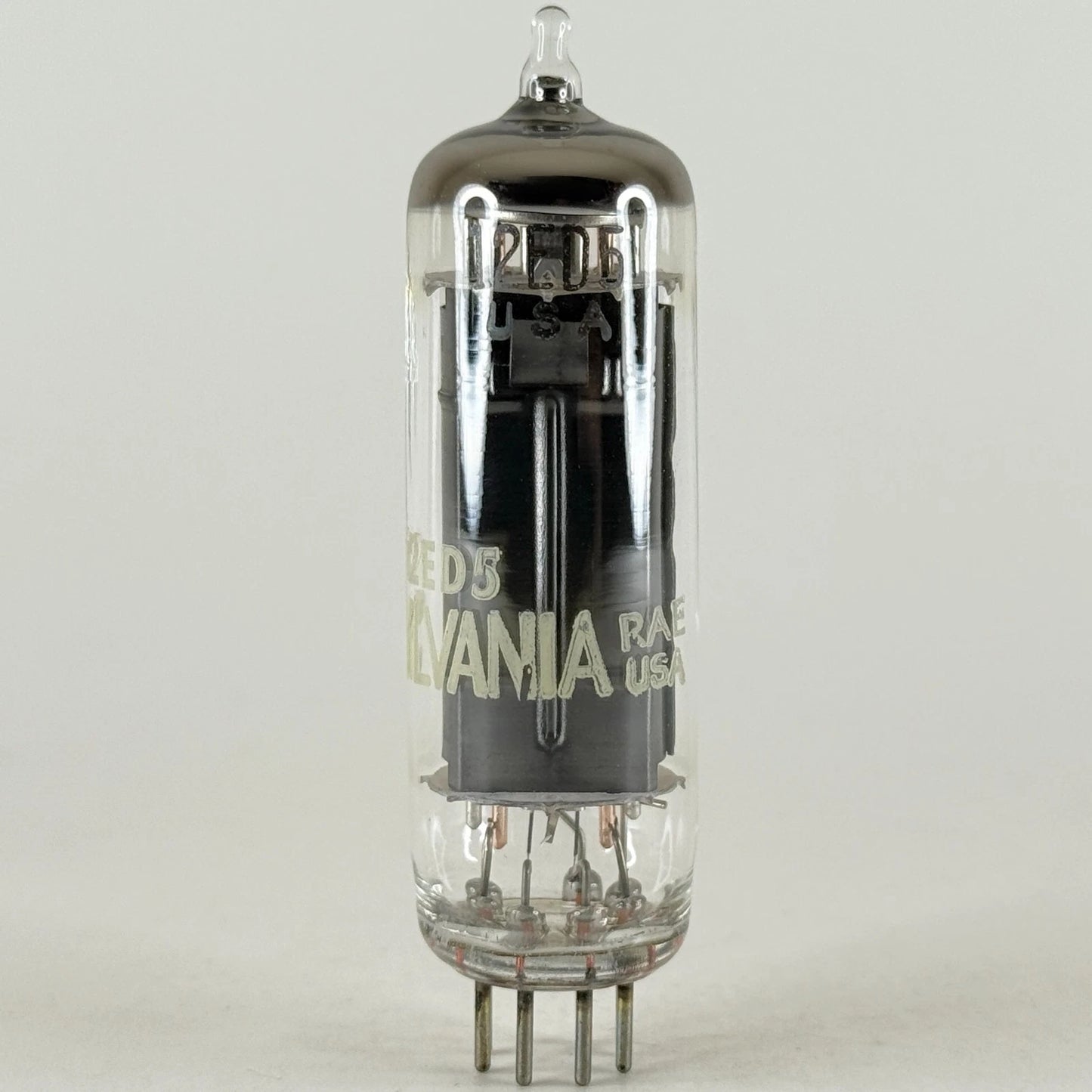 (1) Tested Sylvania Export 12ED5 Tube with Box Date Code RAE Beam Power Tube (f)