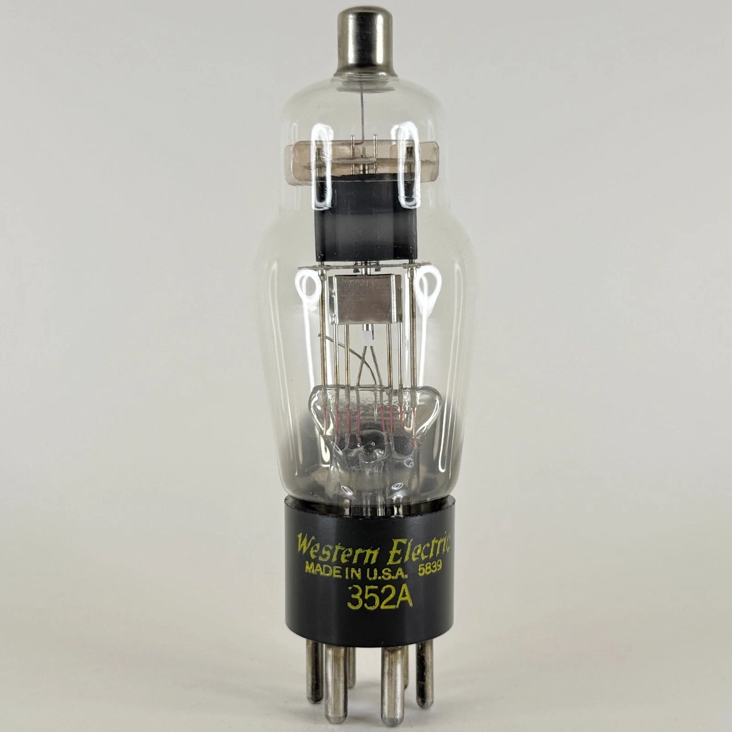 (1) Tested 1958 Western Electric 352A Tube Date Code 5839 Duo Diode Triode