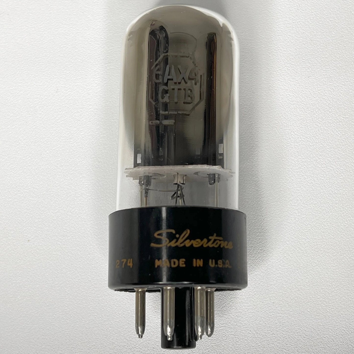 (1) Tested Silvertone 6AX4GTB Tube Date Code 274 Silvertone 6AX4 GTB Rectifier