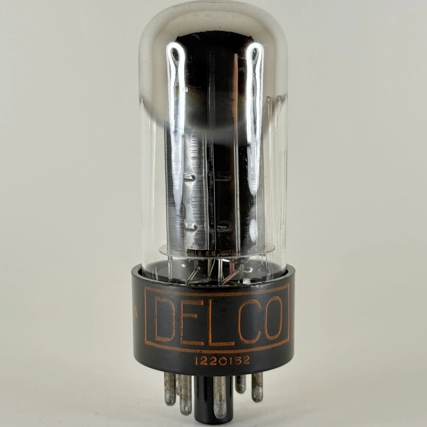 (1) Tested Delco 12V6GT Tube Date Code 613 Sylvania EIA Code Beam Power Tube