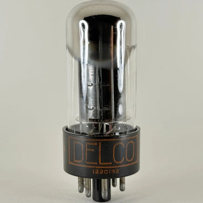 (1) Tested Delco 12V6GT Tube Date Code 613 Sylvania EIA Code Beam Power Tube