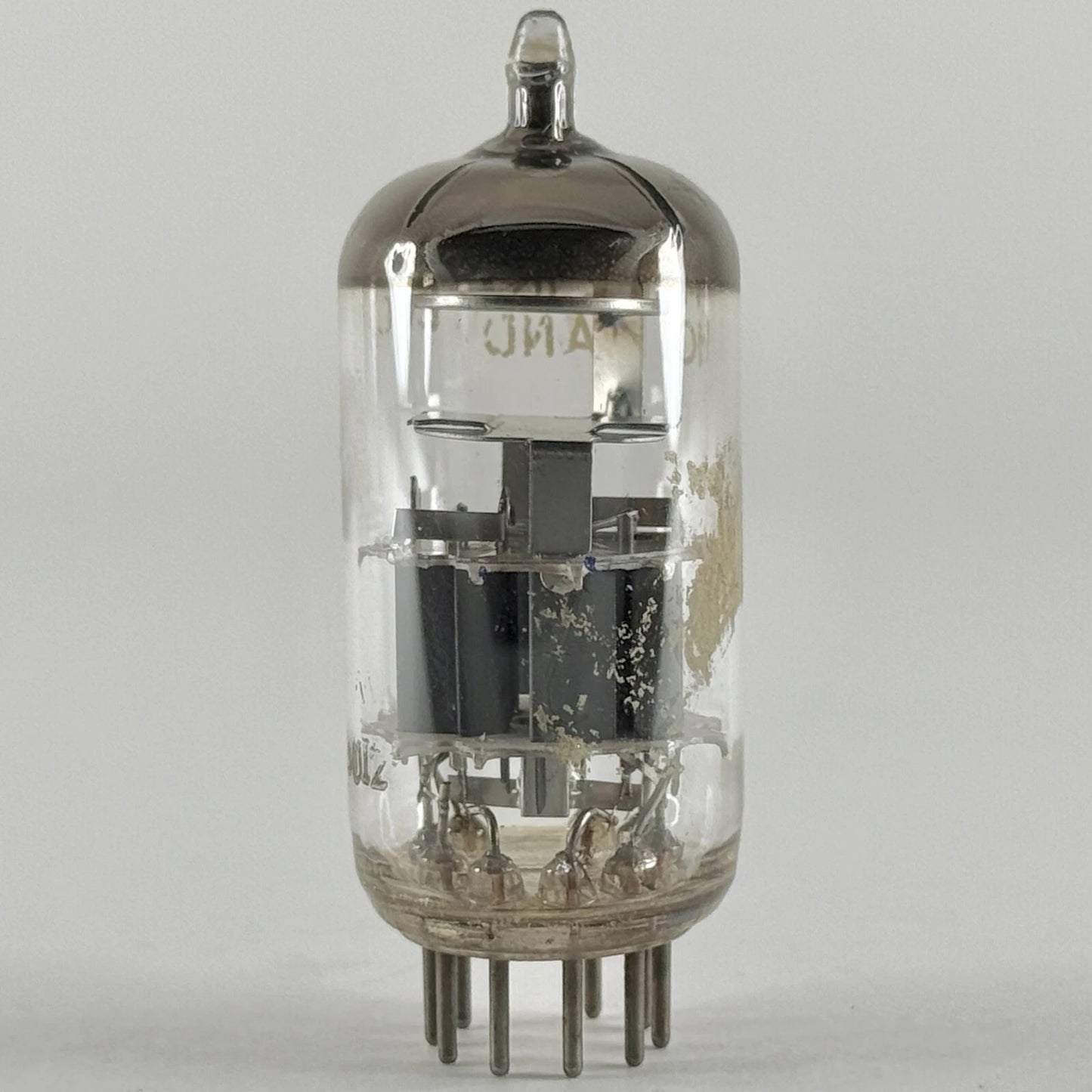 (1) Tested Amperex 6DJ8/ECC88 Tube Bugle Boy Date Code 107 Twin Triode Tube