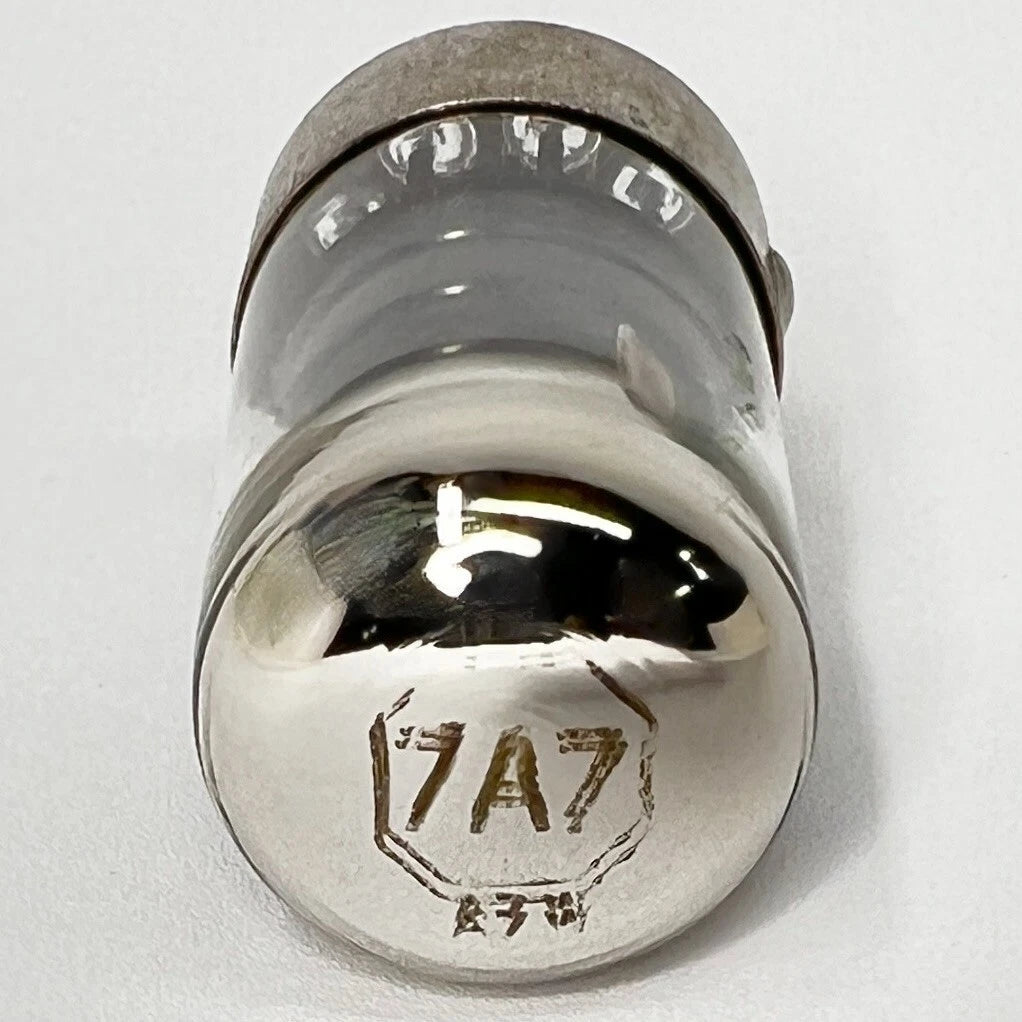 (1) Tested 1957 Sylvania 7A7 Tube Code 726 Sylvania 7A7 Tube Loctal Pentode Tube