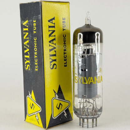 (1) Tested Sylvania 6HB6 Tube with Box Date Code NR YAX Power Pentode Tube