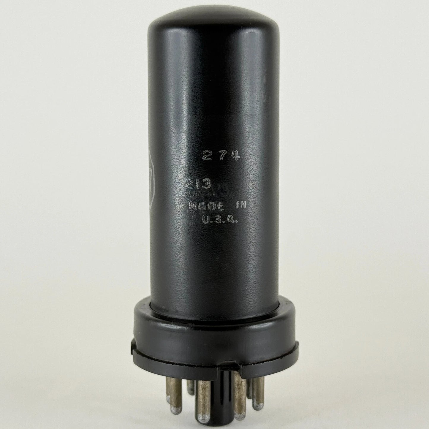 (1) Tested Delco 6N7 Tube Date Code 213 Medium Mu Twin Power Triode Tube