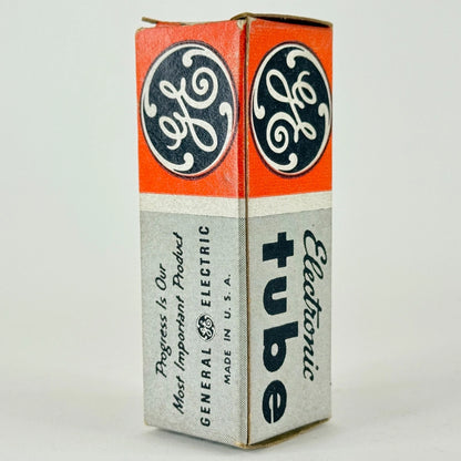 (1) Tested GE 35W4 Tube with Box Date Code 63-48 Red Letter Half Wave Rectifier