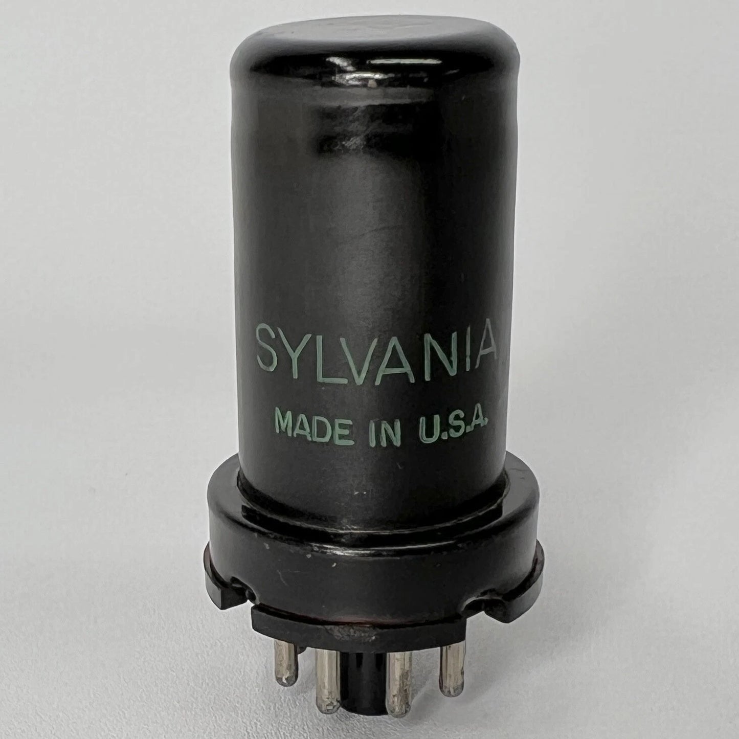 (1) Tested 1950 Sylvania 12SJ7 Tube Code 0-39 Sylvania Green Logo Pentode Tube