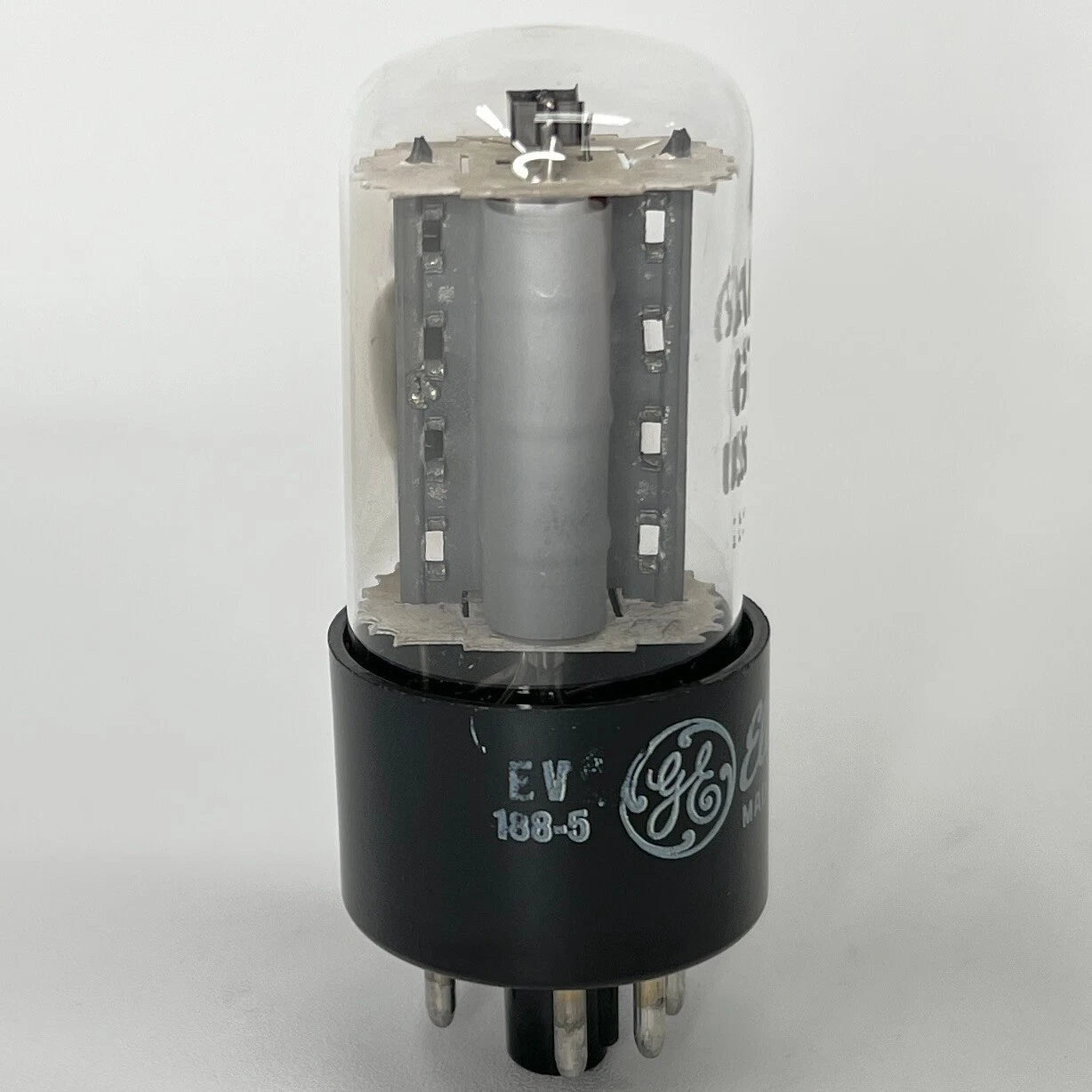 (1) Tested Strong GE 6AU5GT Tube Date Code EV General Electric 6AU5 GT Tube