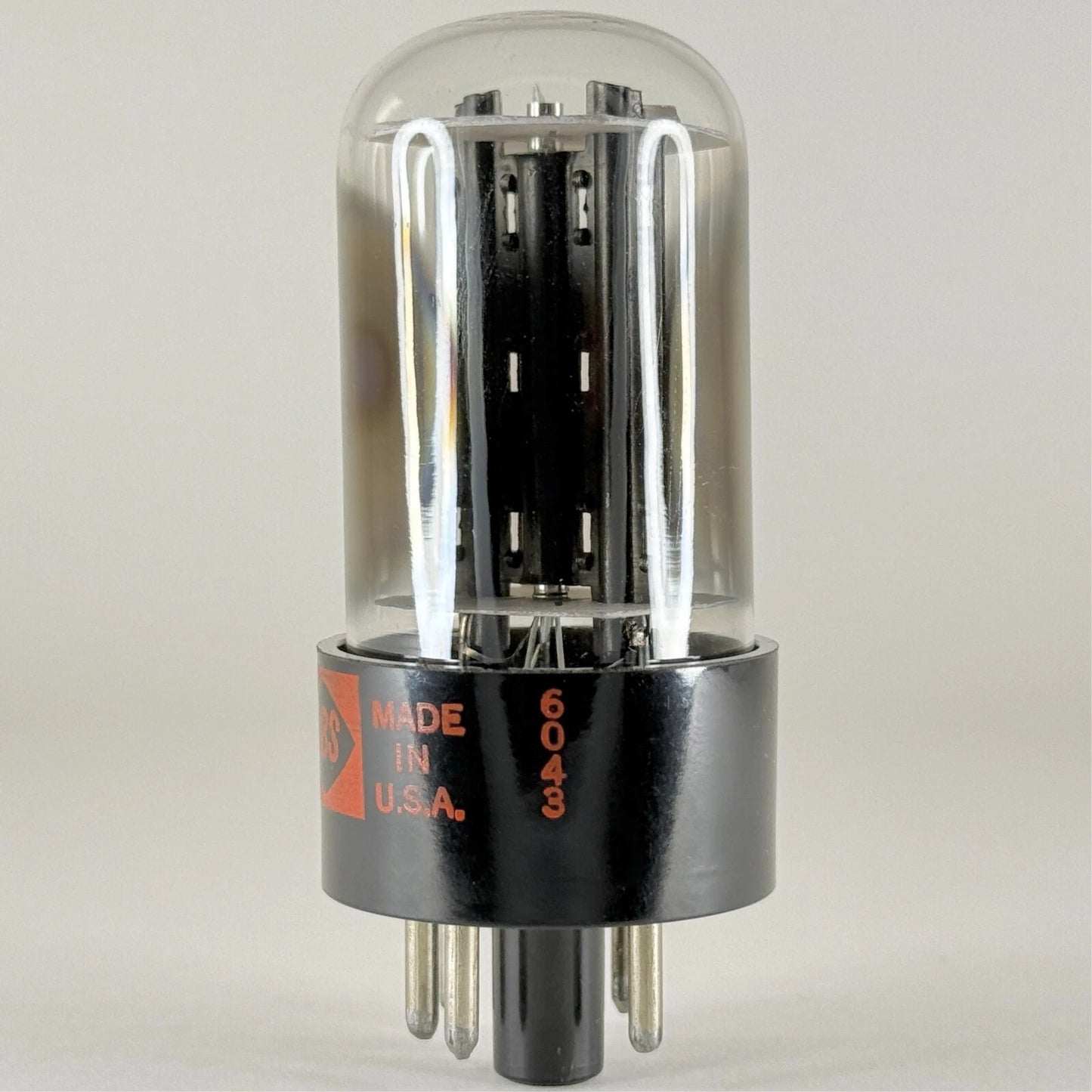 (1) Tested CBS 6W4GT Tube Date Code 6043 CBS 6W4 GT Half Wave Rectifier (b)