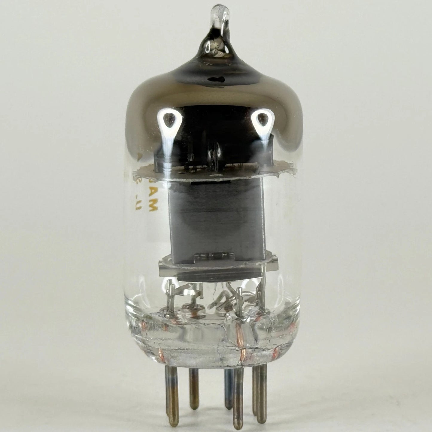 (1) Tested Western Electric 415A Tube Black Plate Square Getter 415 A Pentode