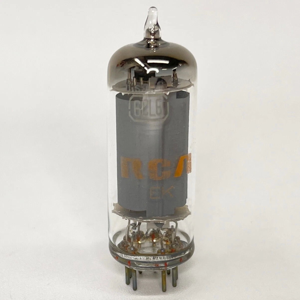 (1) Tested Strong RCA 6CL6 Tube Date Code EK RCA 6CL6 Power Pentode Tube (b)