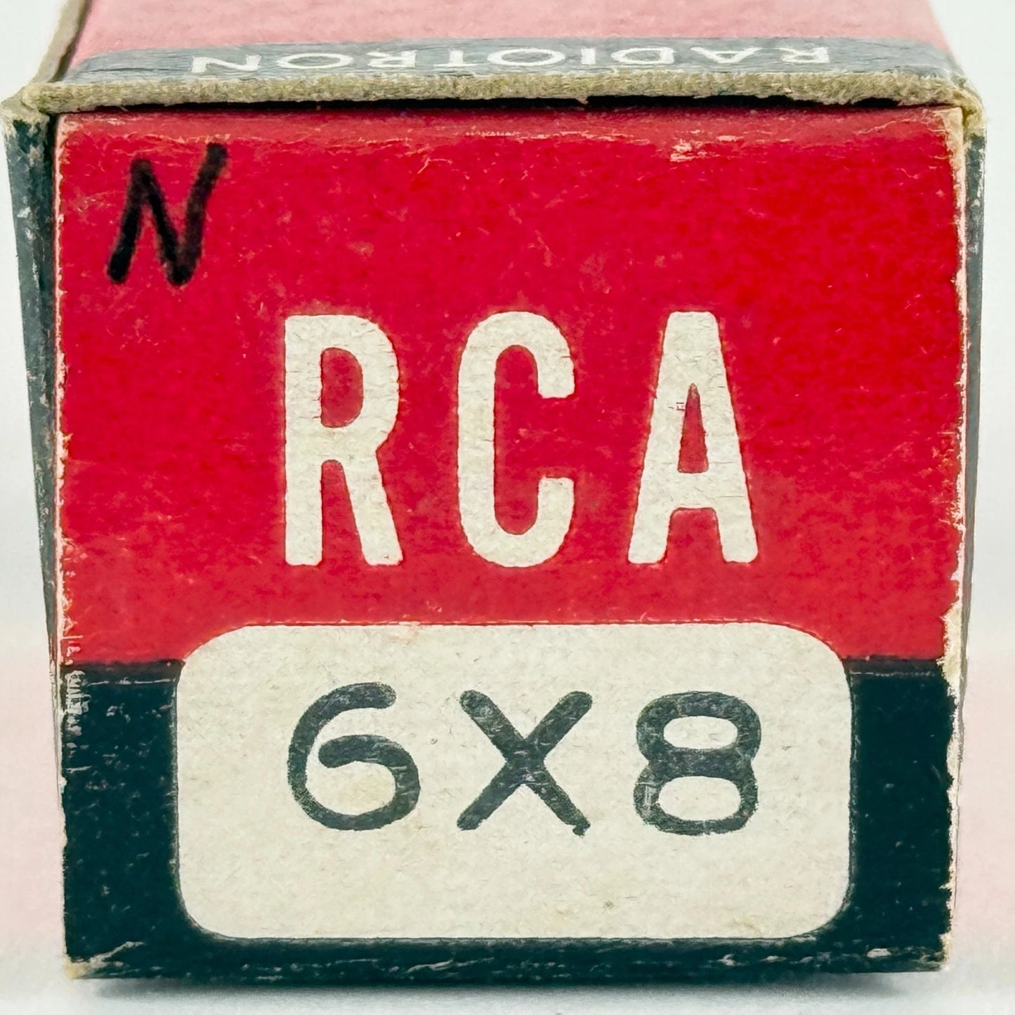 (1) Tested RCA 6X8 Tube with Box Date Code 4-52 Triode Pentode Converter Tube