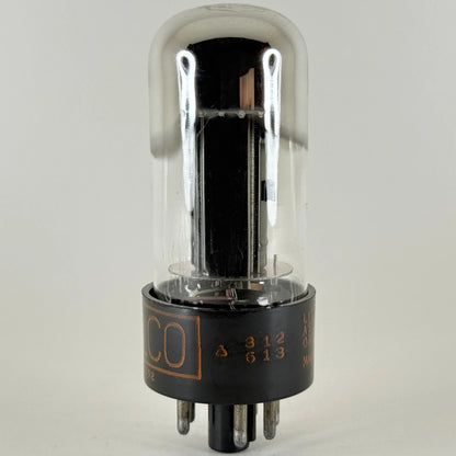 (1) Tested Delco 12V6GT Tube Date Code 613 Sylvania EIA Code Beam Power Tube