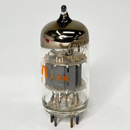 (1) Tested RCA 6GH8A Tube with Box Date Code HE Triode Sharp Cutoff Pentode Tube
