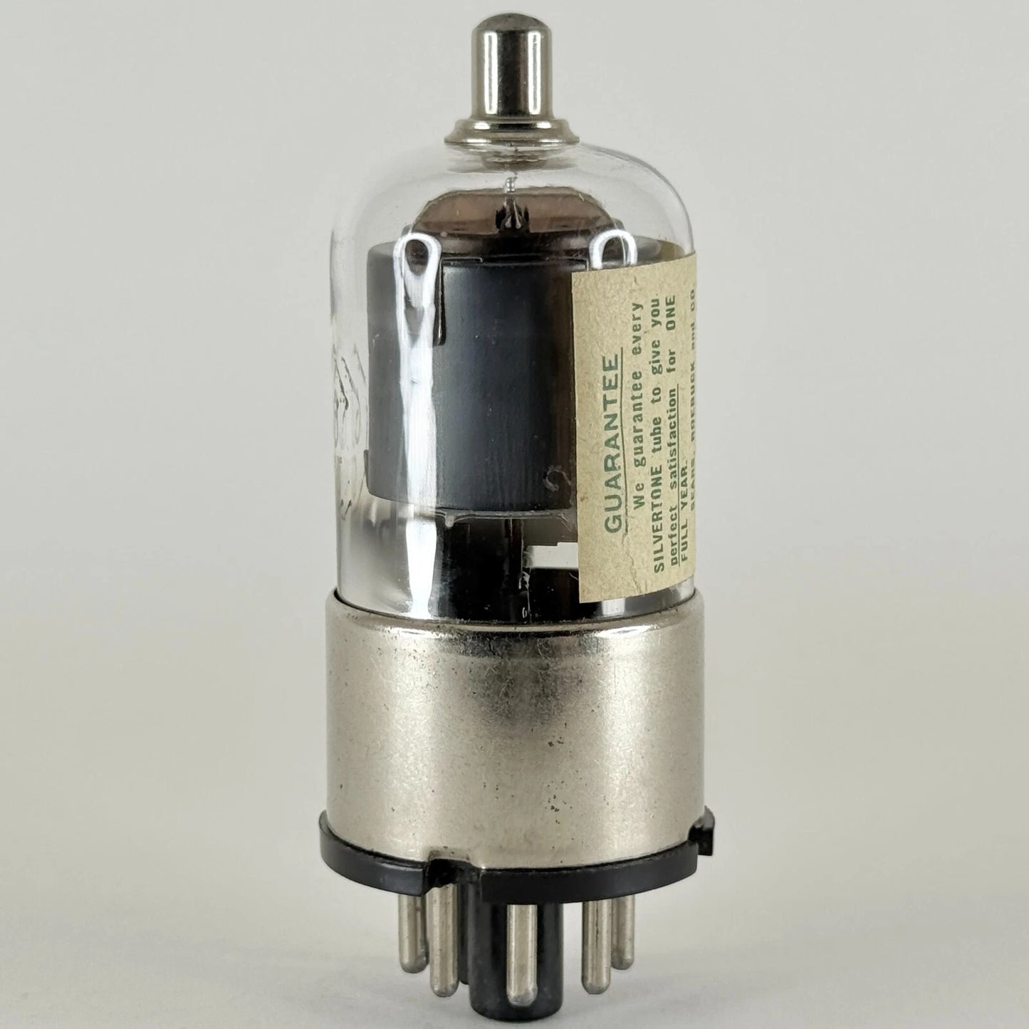 (1) Tested Silvertone 6J7GT Tube Date Code 94X 6J7 GT Sharp Cutoff Pentode Tube
