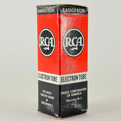 (1) Tested RCA 6AT6 Tube with Box Date Code BF Twin Diode High Mu Triode Tube