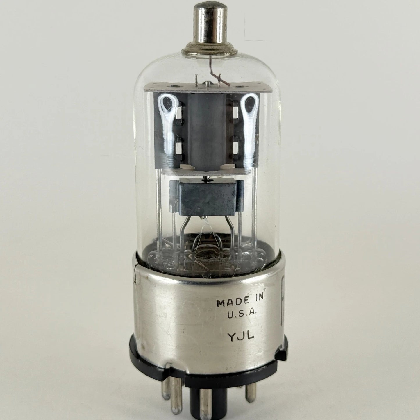 (1) Tested RCA 6Q7GT Tube Date Code YJL Twin Diode High Mu Triode Tube