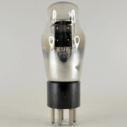 (1) Tested Sylvania Type 27 Tube Date Code A5R Engraved Base 27 Tube Triode