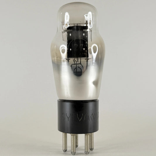 (1) Tested Sylvania Type 27 Tube Date Code A5R Engraved Base 27 Tube Triode