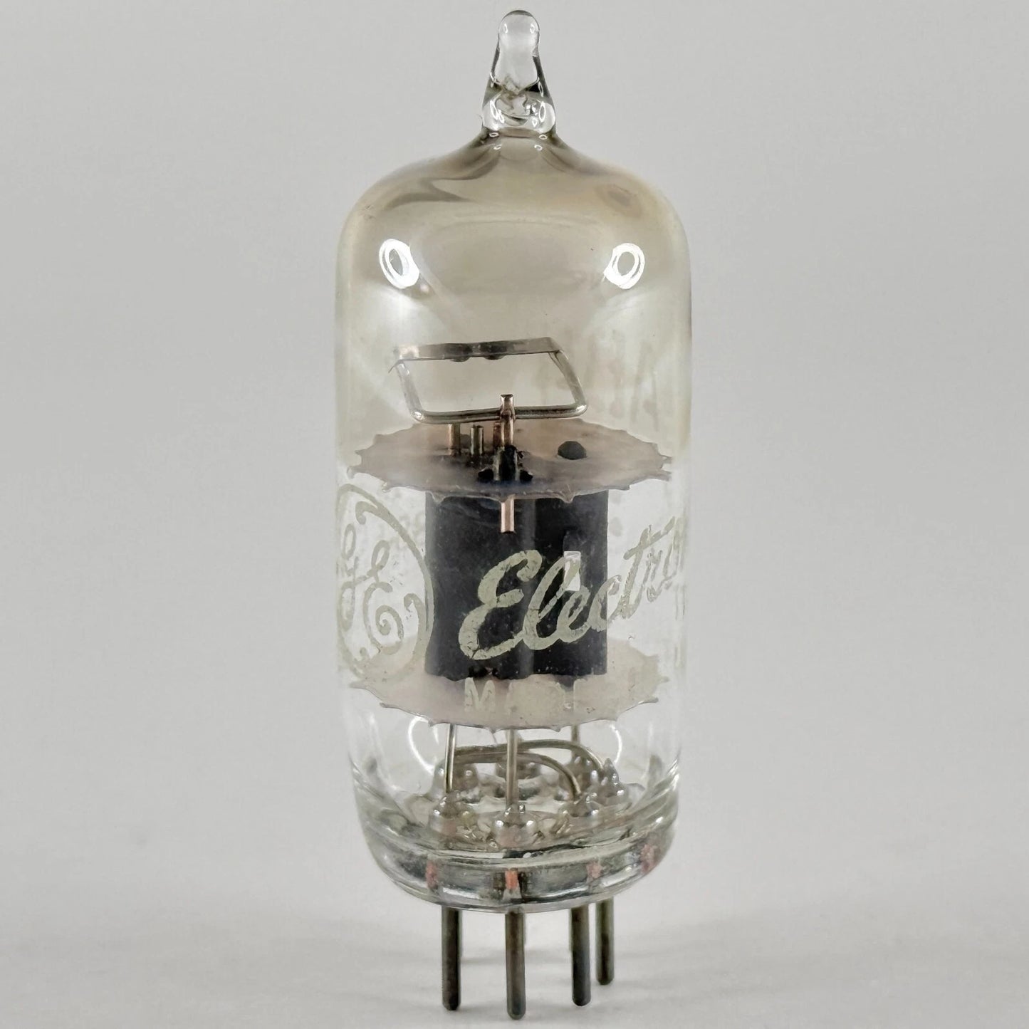 (1) Tested GE 6AB4 Tube Date Code 5-13 Square Halo Getter Gray Plate Triode