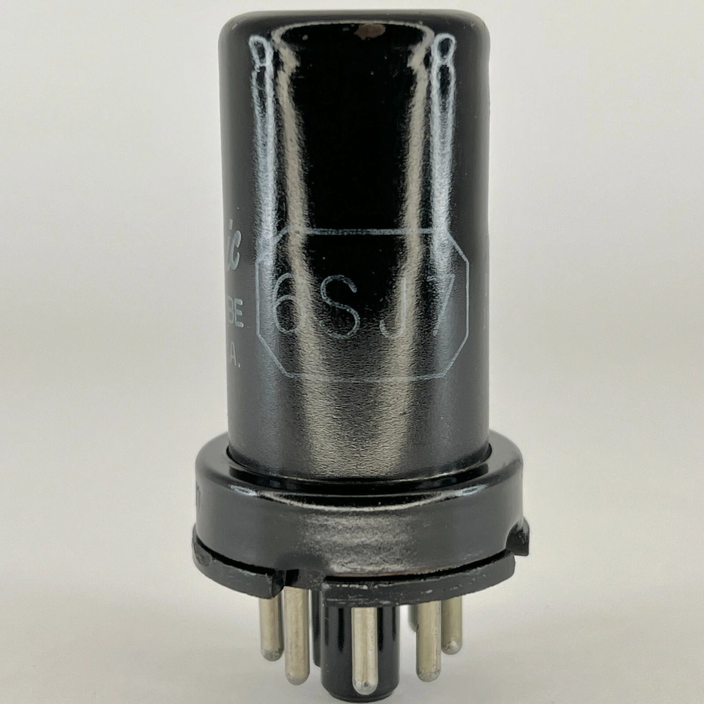 (1) Tested GE 6SJ7 Tube Date Code 1-30 General Electric 6SJ7 Pentode Tube