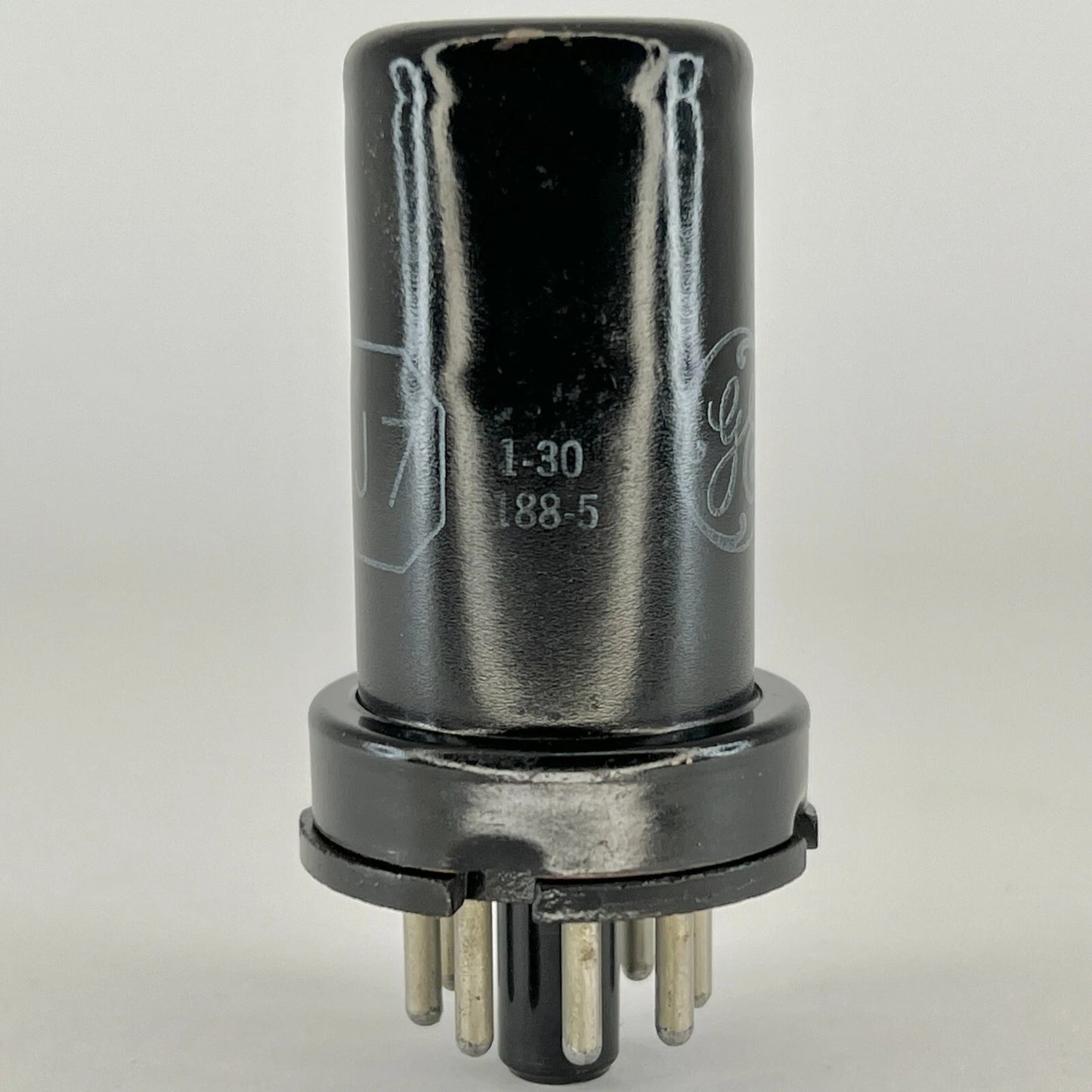 (1) Tested GE 6SJ7 Tube Date Code 1-30 General Electric 6SJ7 Pentode Tube