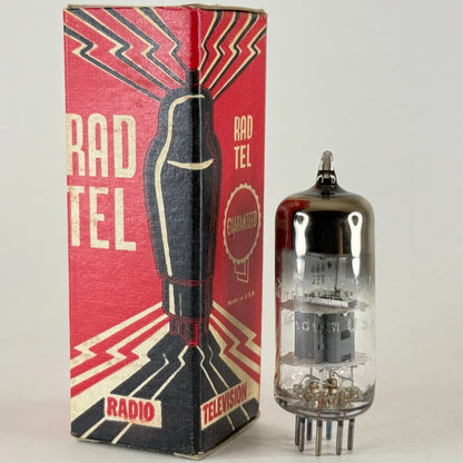 (1) Tested Rad-Tel 2CY5 Tube with Box Date Code 11-63 Rad Tel Tetrode Tube